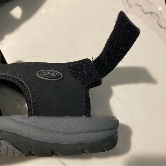 KHOMBU Sz 9D Hiking Walking Bungee Closure and Velcro Adjustable Strap  Shoes - Picture 5 of 9